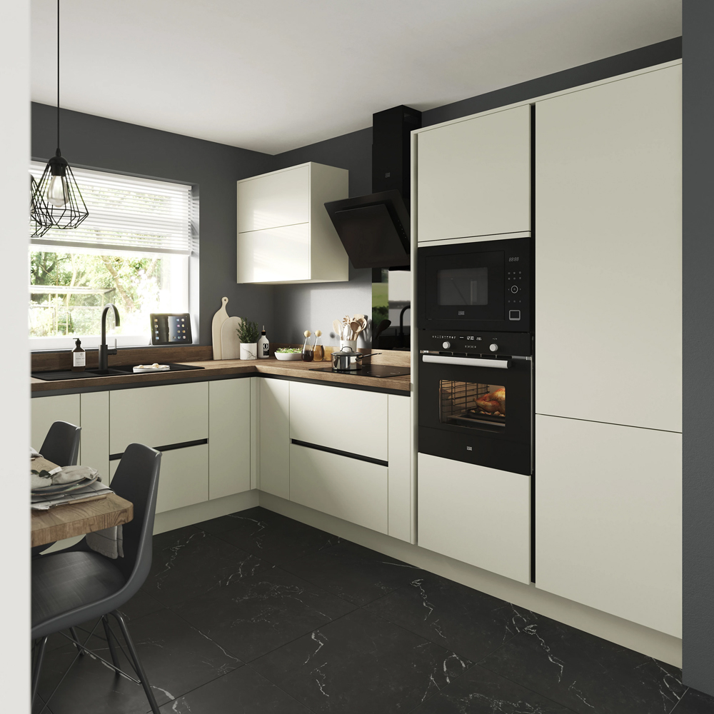 Front usa GOODHOME Stevia, MDF, 59.7 x 62.6 x 1.8 cm, Crem