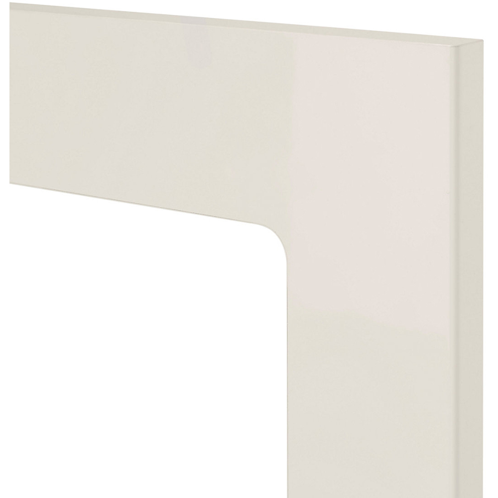 Front usa GOODHOME Stevia, sticla, 29.7 x 71.5 x 1.8 cm, Crem