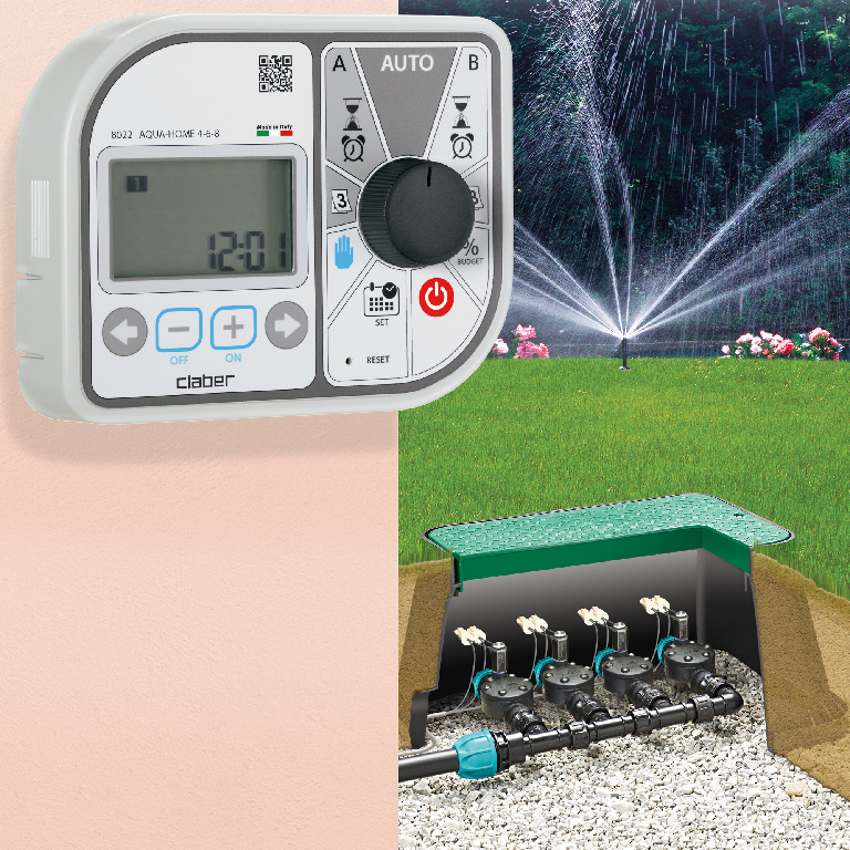 Timer Electronic, 23V Claber, Aqua Home
