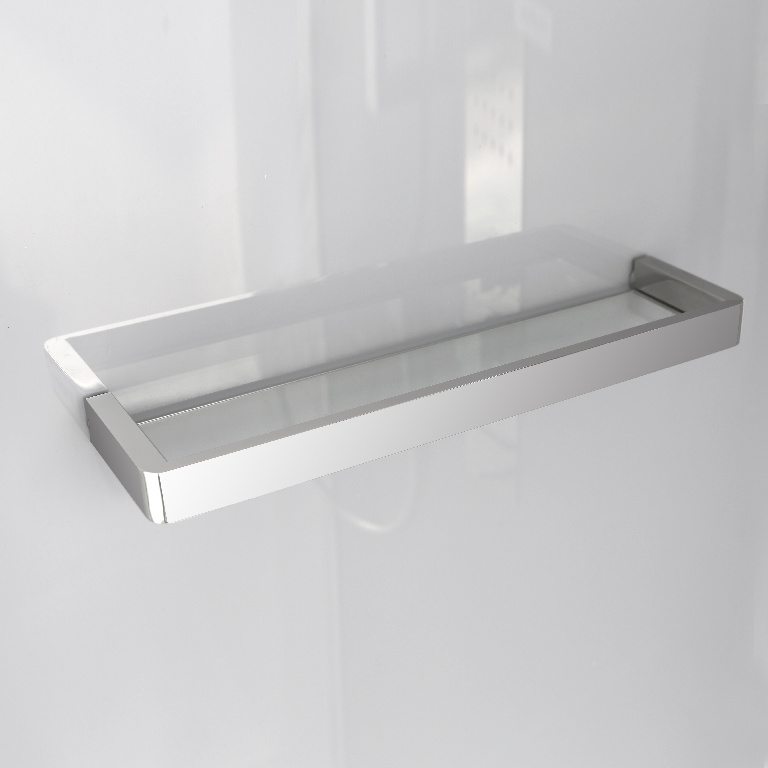 Cabina dus cu hidromasaj GOODHOME Beloya, patrata, profil metalic, sticla securizata, 90 x 90 x 220 cm, gri/alb
