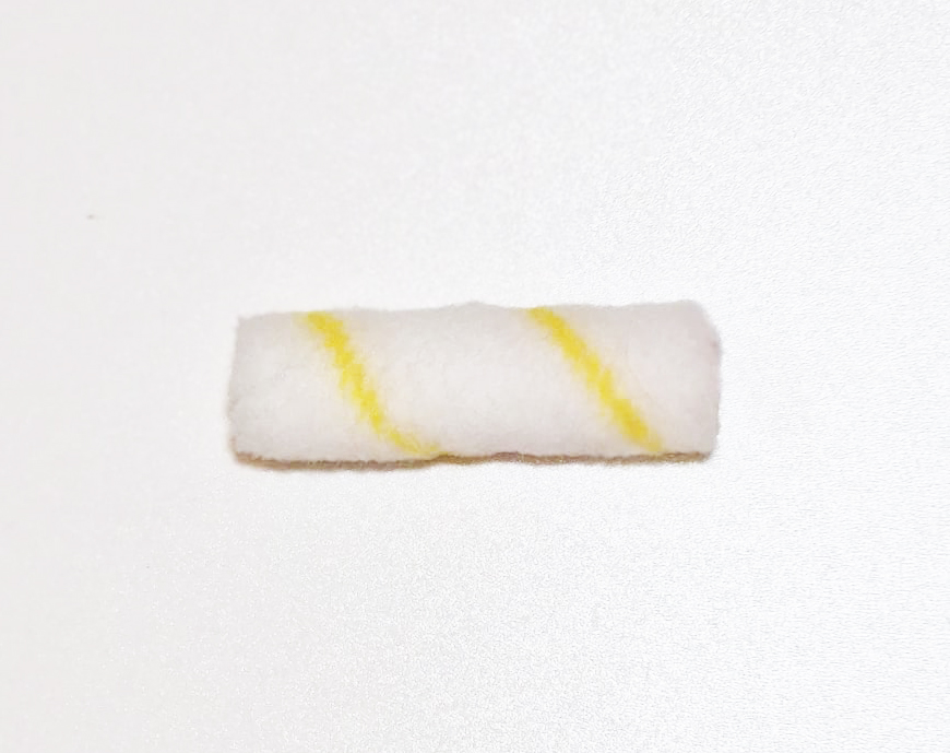 Rola fir rasucit pentru zugravit, 10 cm, poliacril, multicolor