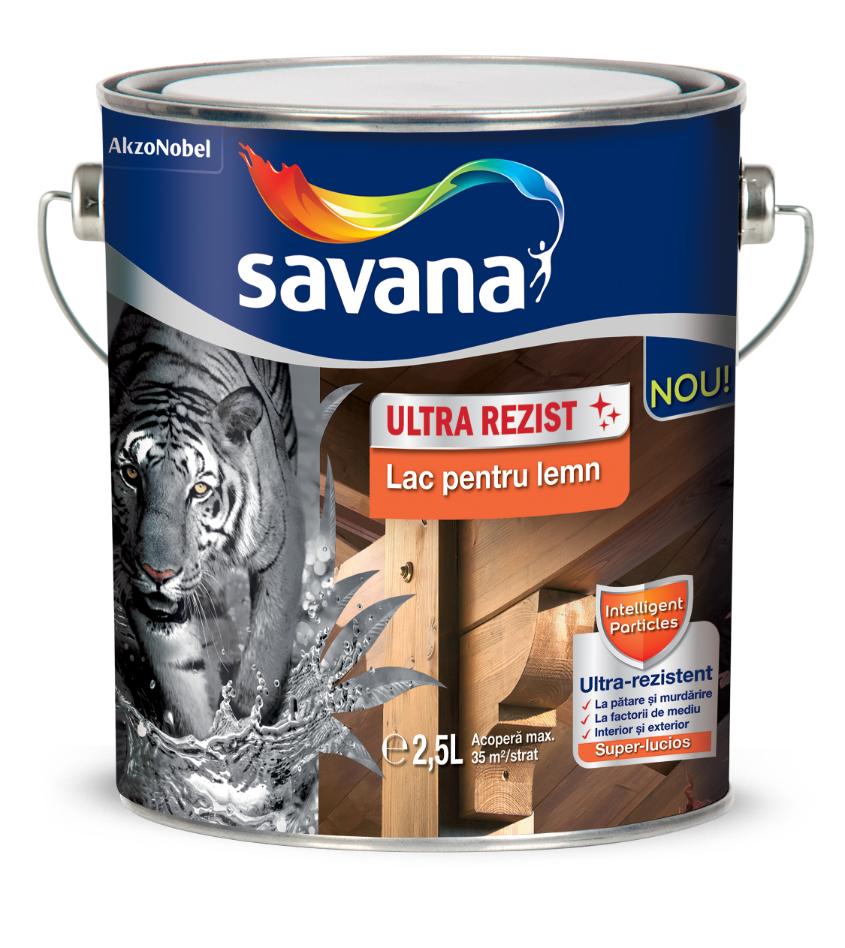 Lac lemn SAVANA 3D, incolor, 2.5L
