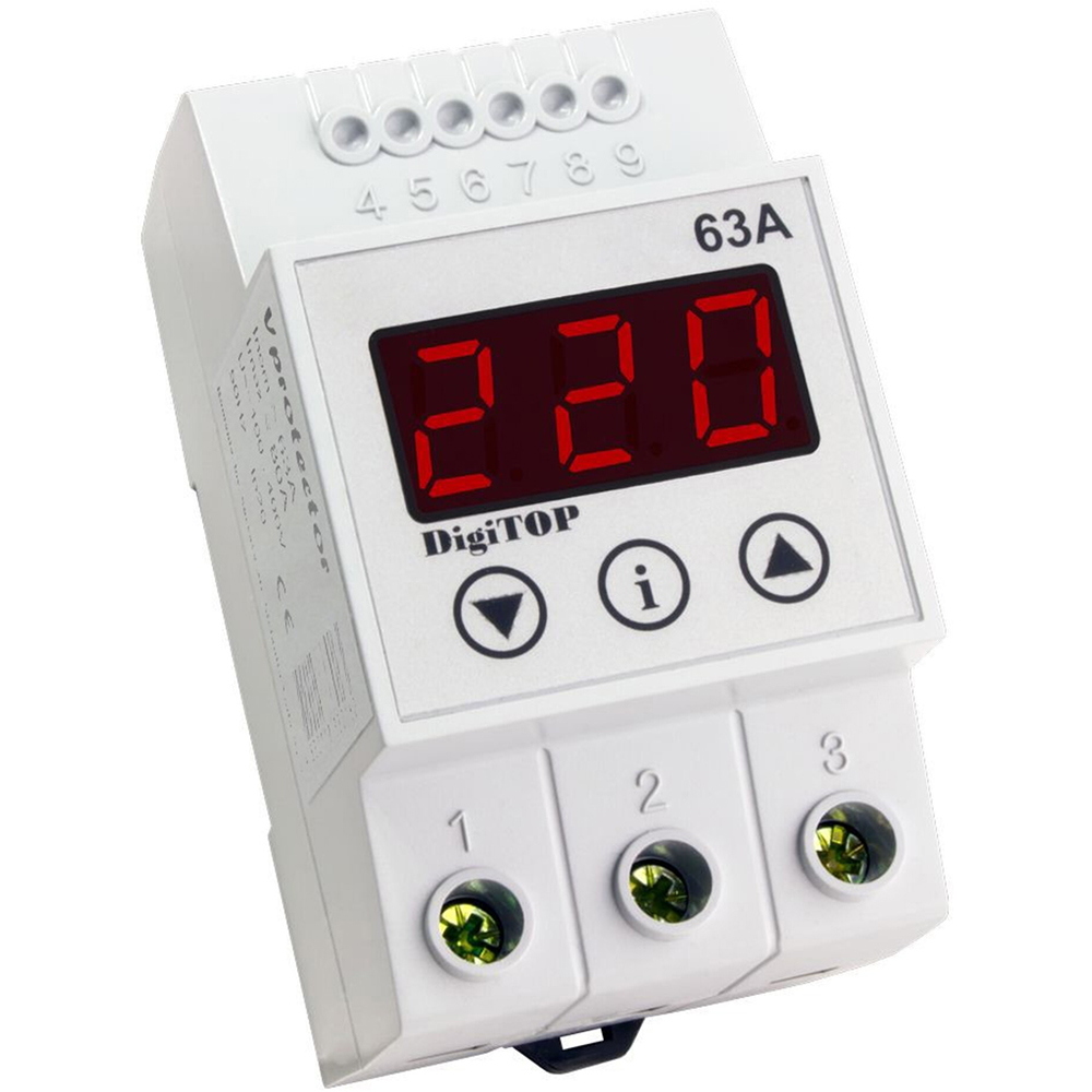 Releu protectie DIGITOP VP 63A, IP20, 80A