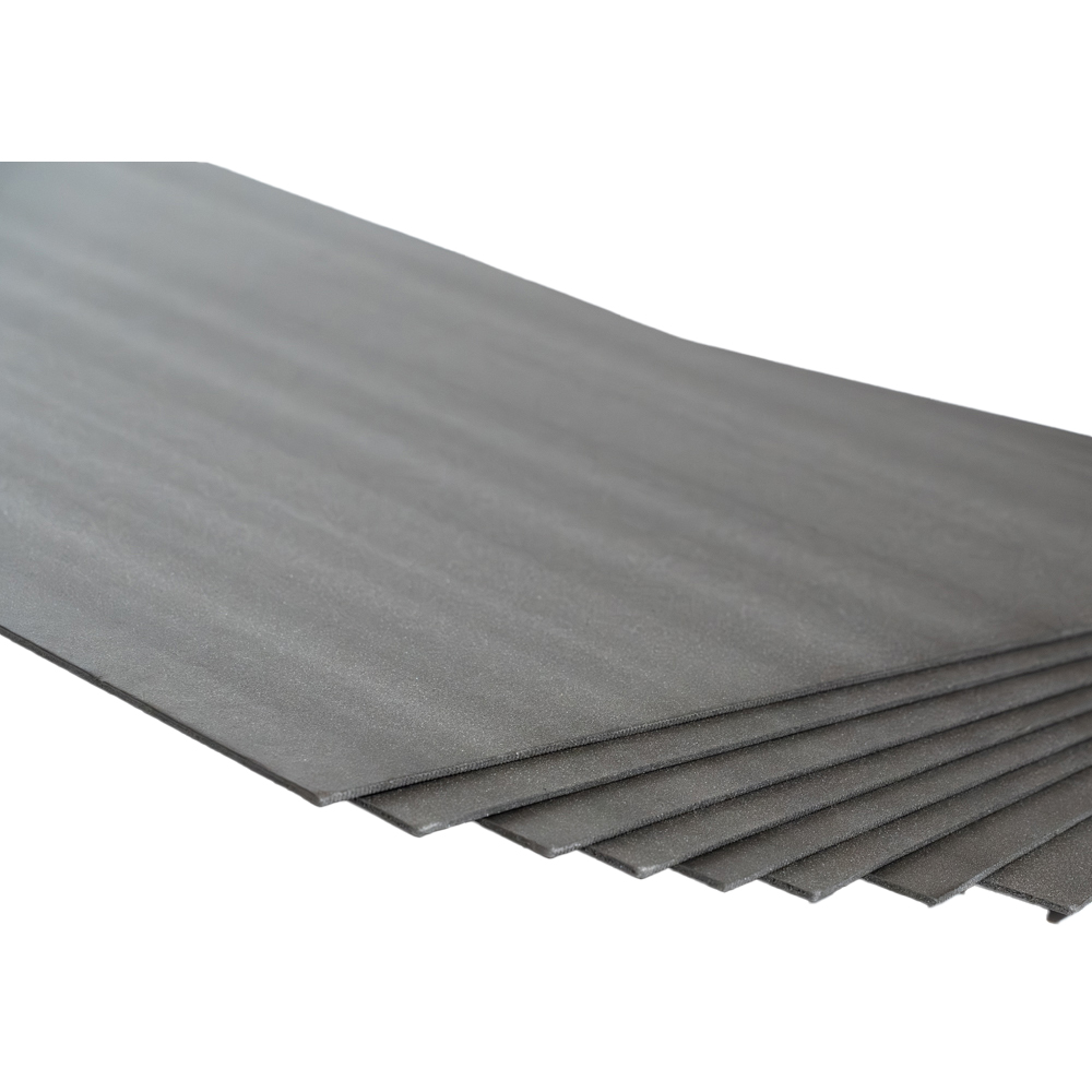 Izolator parchet, polistiren extrudat, grosime 3 mm, 1000 x 500 cm, negru