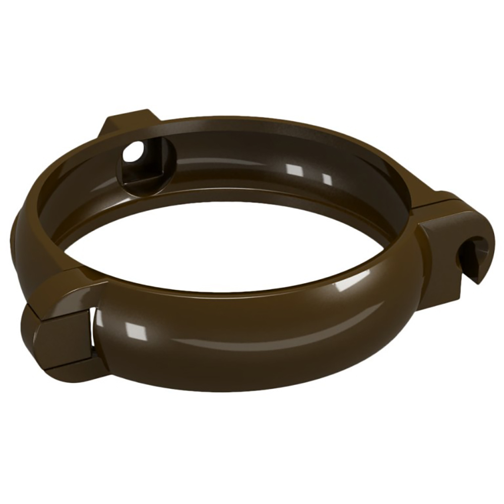 Bratara burlan PVC Devorex, D 80 mm, maro