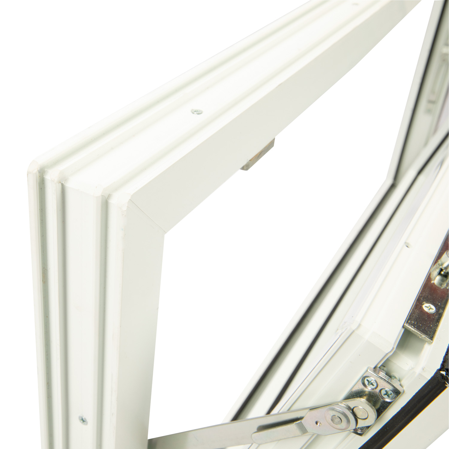 Fereastra termopan FENSTERWELT, PVC, 4 camere, 76 x 56 cm, deschidere oscilanta in jos, alb