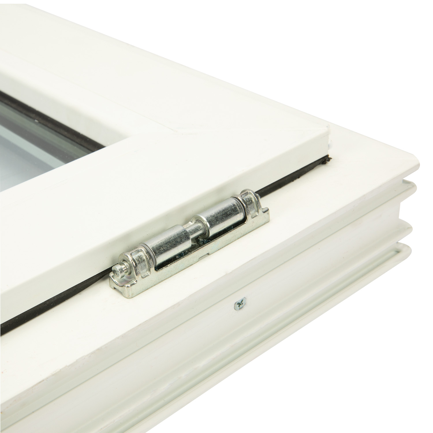 Fereastra termopan FENSTERWELT, PVC, 4 camere, 76 x 56 cm, deschidere oscilanta in jos, alb
