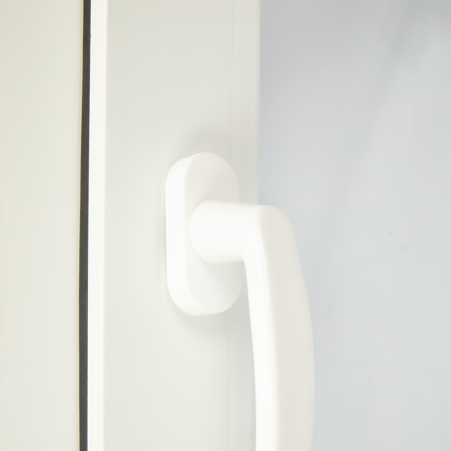 Fereastra termopan FENSTERWELT, PVC, 4 camere, 76 x 56 cm, deschidere oscilanta in jos, alb
