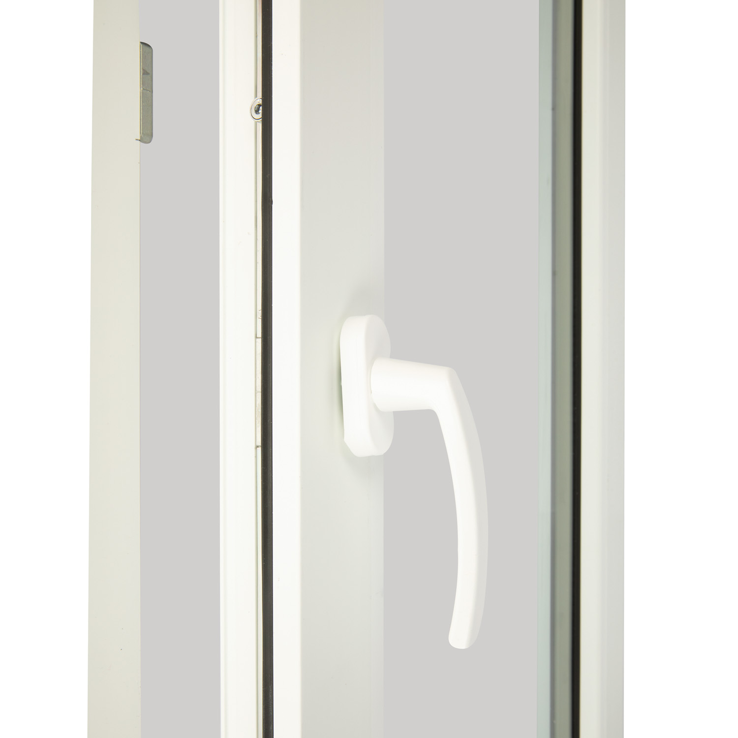 Fereastra termopan FENSTERWELT, PVC, 4 camere, 76 x 56 cm, deschidere oscilanta in jos, alb