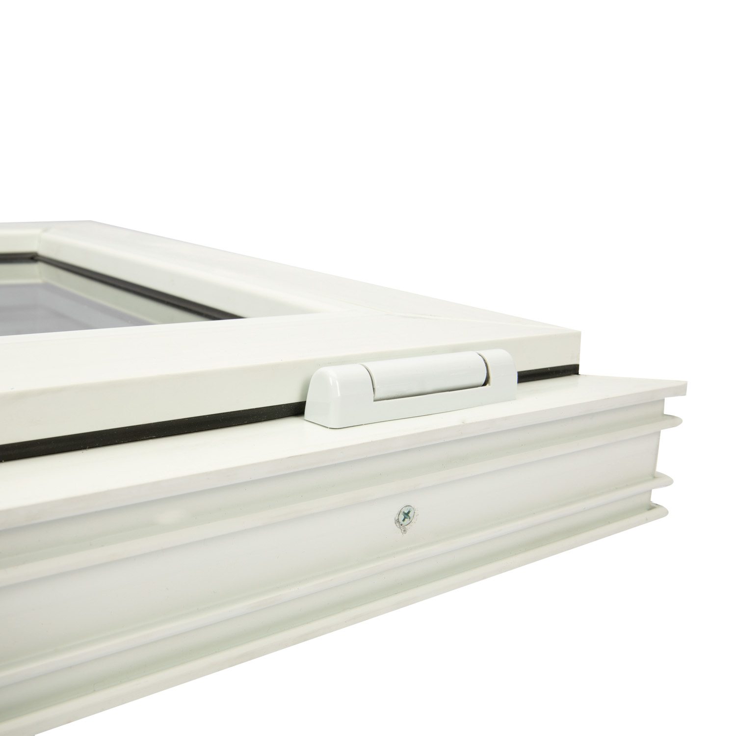 Fereastra termopan FENSTERWELT, PVC, 4 camere, 96 x 56 cm, deschidere oscilanta in jos, alb