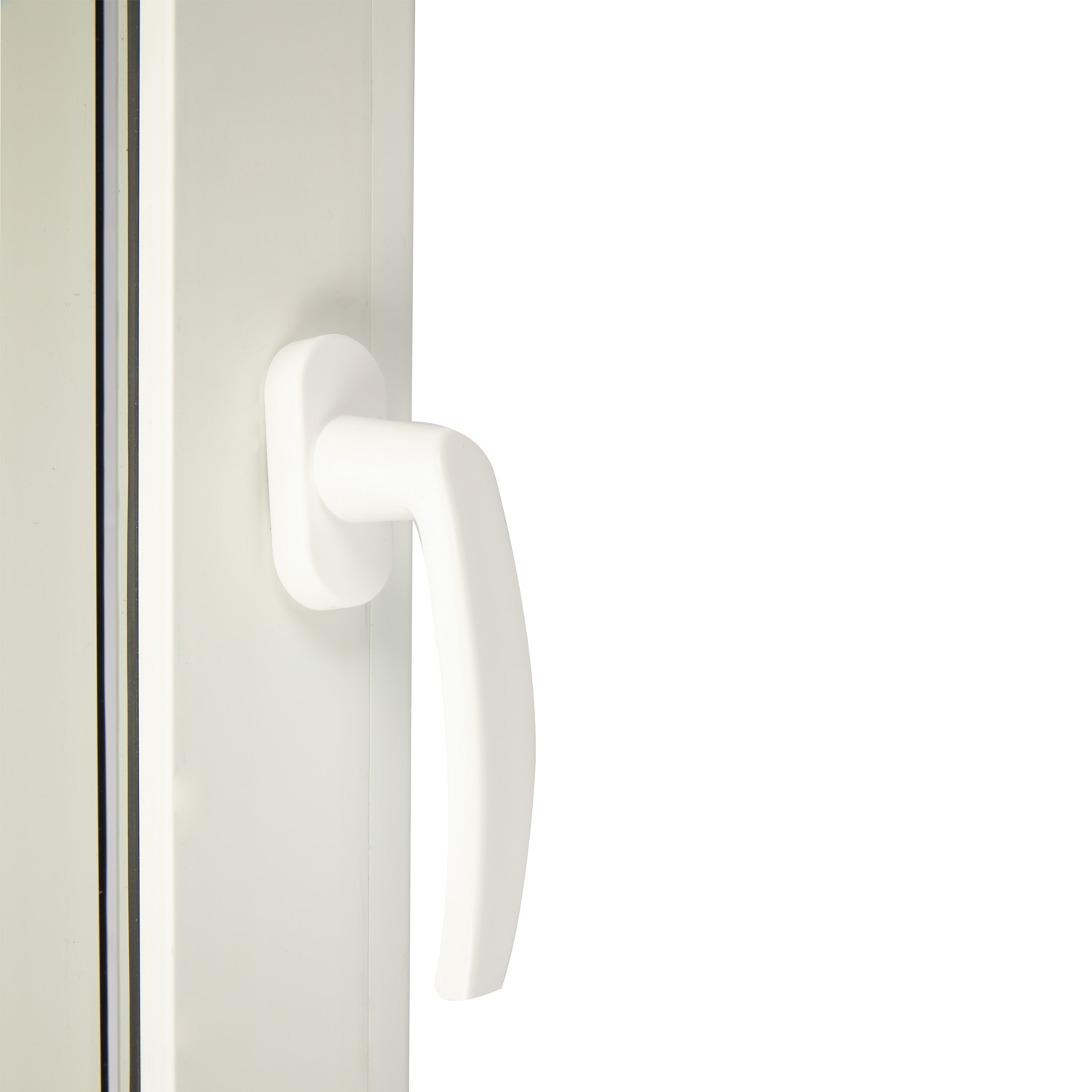 Fereastra termopan FENSTERWELT, PVC, 4 camere, 96 x 56 cm, deschidere oscilanta in jos, alb