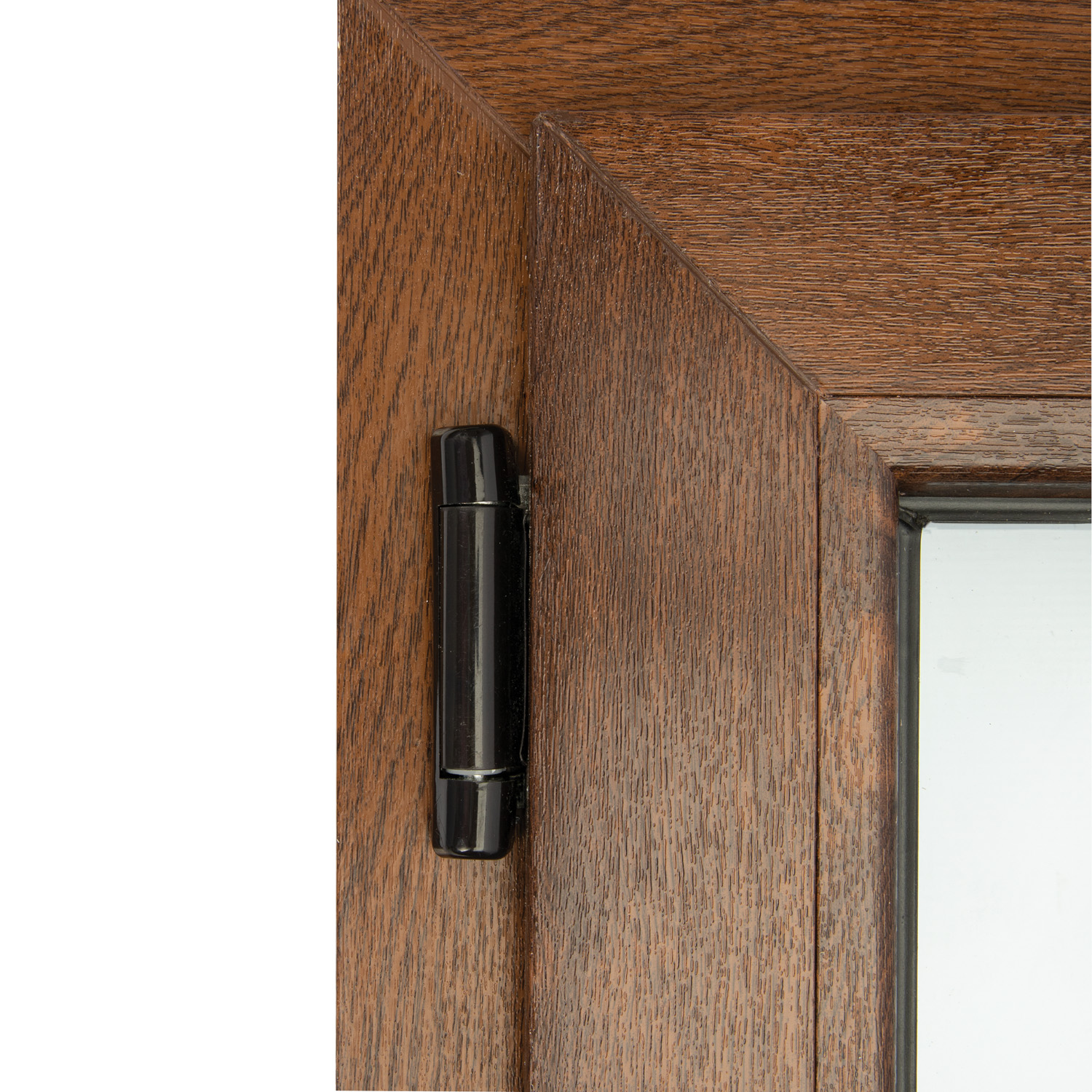 Fereastra termopan FENSTERWELT, PVC, 6 camere, 116 x 56 cm, deschidere oscilanta in jos, nuc