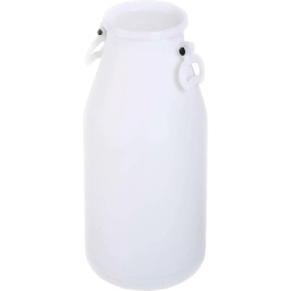 Bidon, polietilena, 25 l, alb