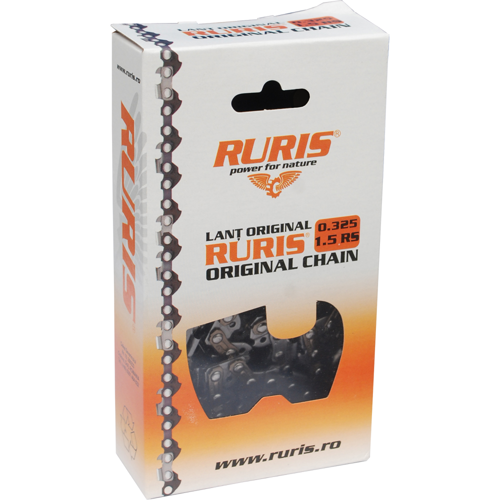 Lant pentru drujba/motofierastrau Ruris TS103, 325 pas lant, 33 dinti, 40 cm