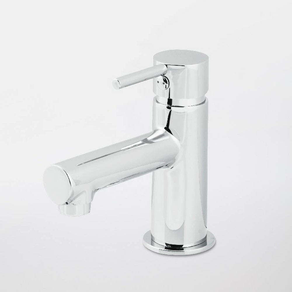 Baterie lavoar COOKE & LEWIS Lazu, inaltime 12.4 cm, alama, argintiu