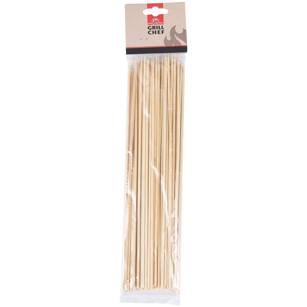 Set tepuse bambus Landmann, lemn, 30 cm, maro deschis, 50 buc