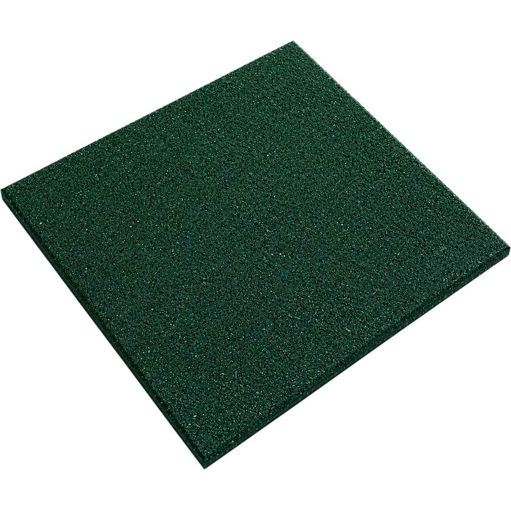 Dala POLTEKS, cauciuc, 50 x 50 x 2 cm, verde