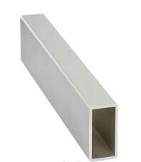 Teava rectangulara pentru plasa insecte Alleymet, aluminiu, 100 cm, gri