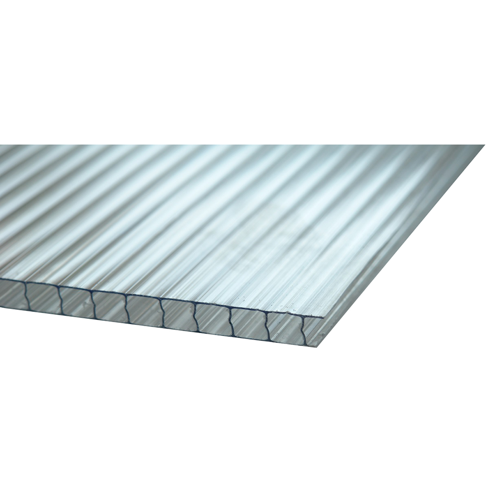 Policarbonat celular, 600 x 210 cm, 3.5 mm, transparent