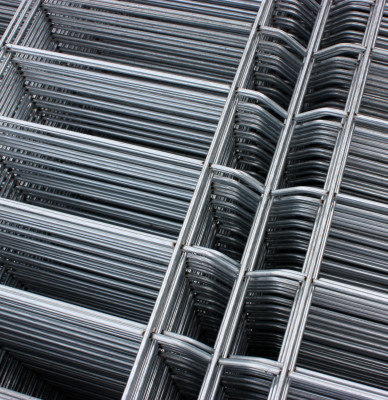 Panou gard bordurat zincat, metal, 170 x 250 cm