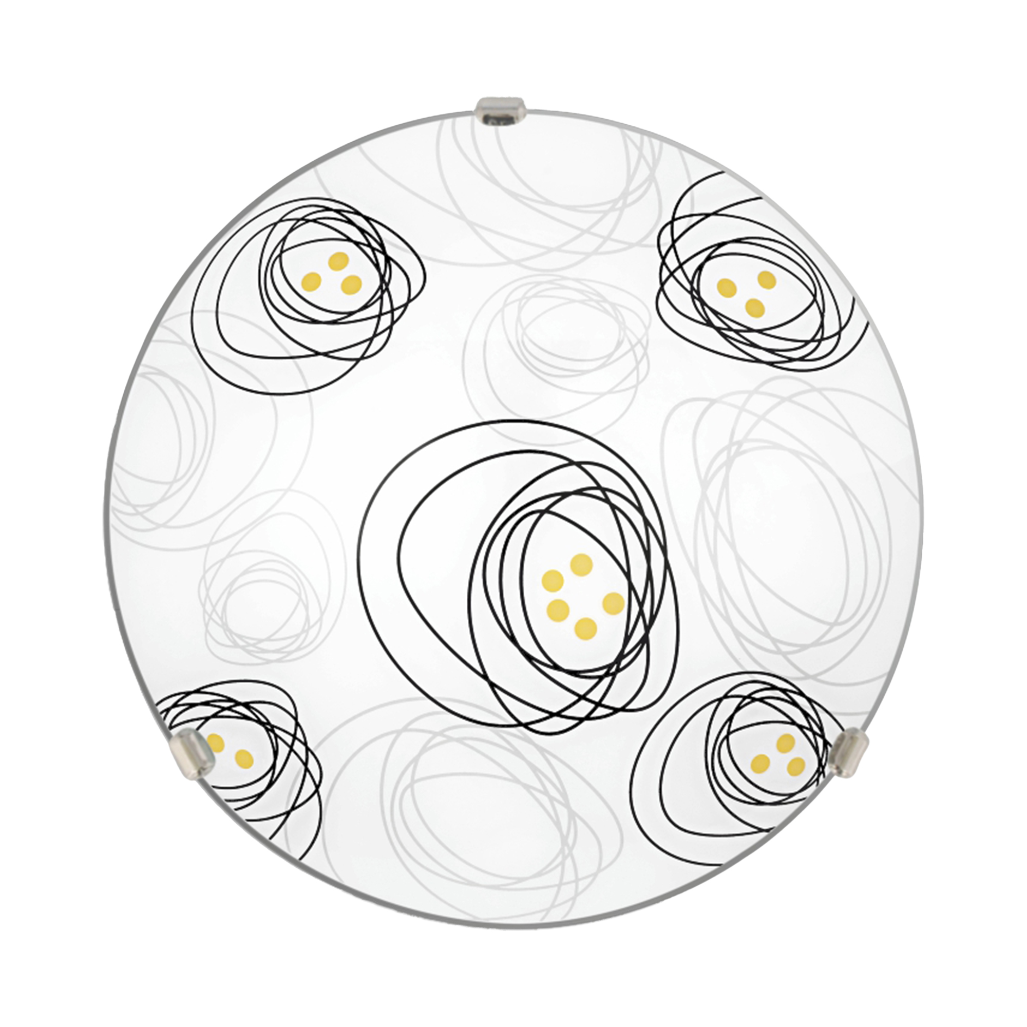 Plafoniera KLAUSEN Vulcan 40 LY-6082, 15W, E27, multicolor