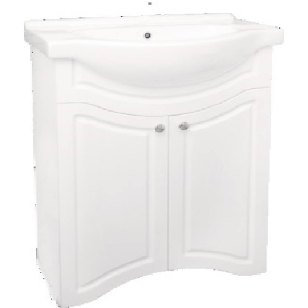 Masca lavoar Fluture, 60 x 33 x 79.5 cm, alb