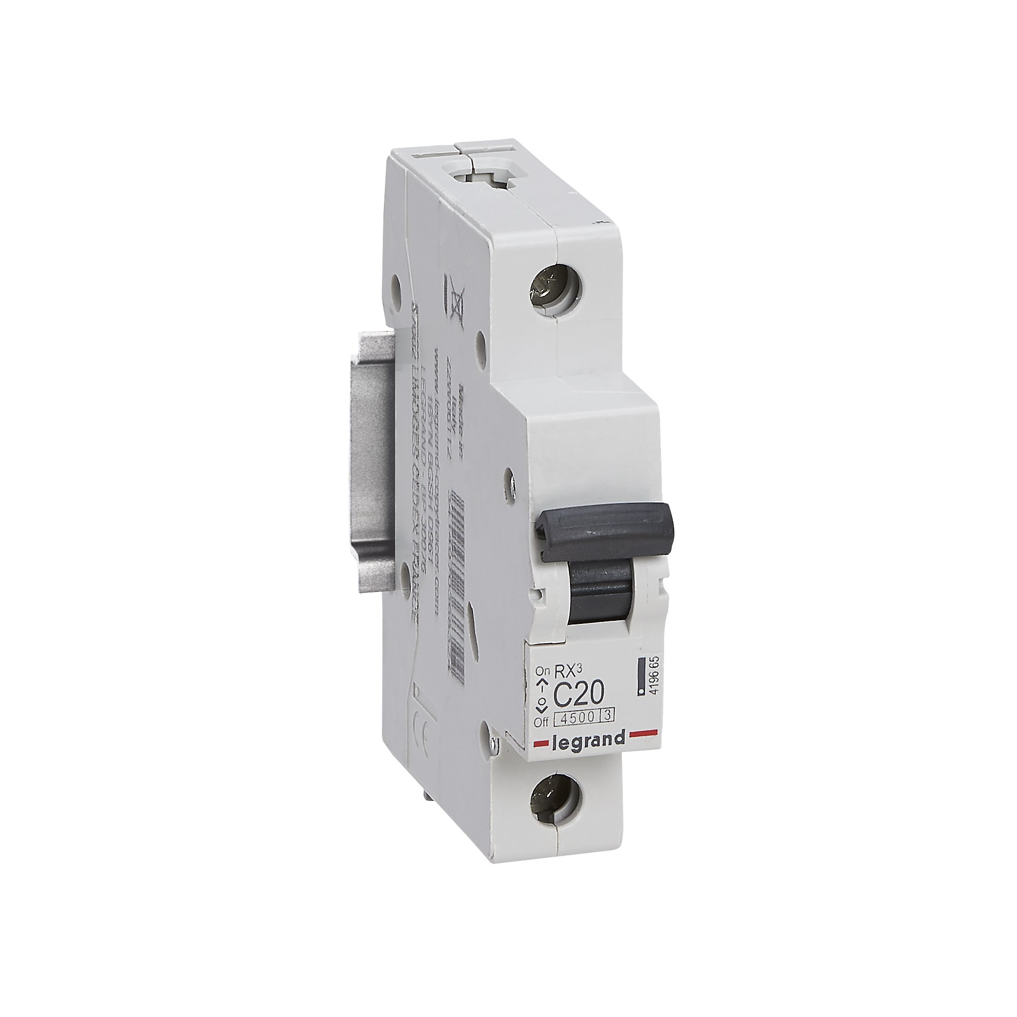 Legrand Disjunctor 20A 1P 1,8 cm x 8,2 cm x 6,5 cm