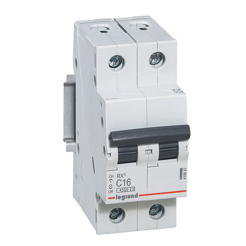 Legrand Disjunctor 16A 2P 3,6 cm x 8,2 cm x 6,5 cm