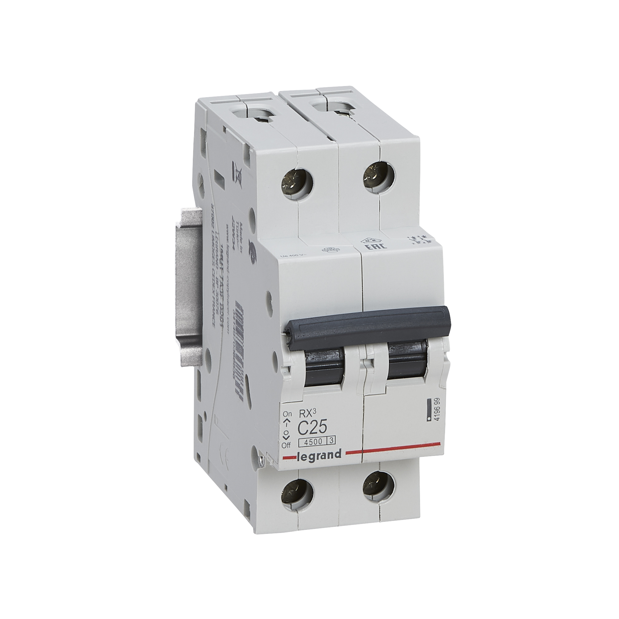 Legrand Disjunctor 25A 2P 3,6 cm x 8,2 cm x 6,5 cm