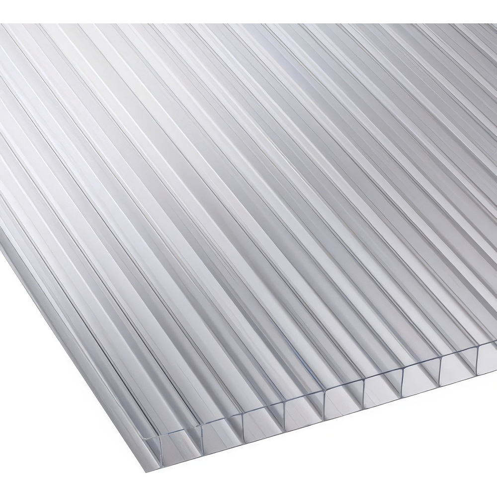 Policarbonat celular, 200 x 105 cm, 4 mm, transparent