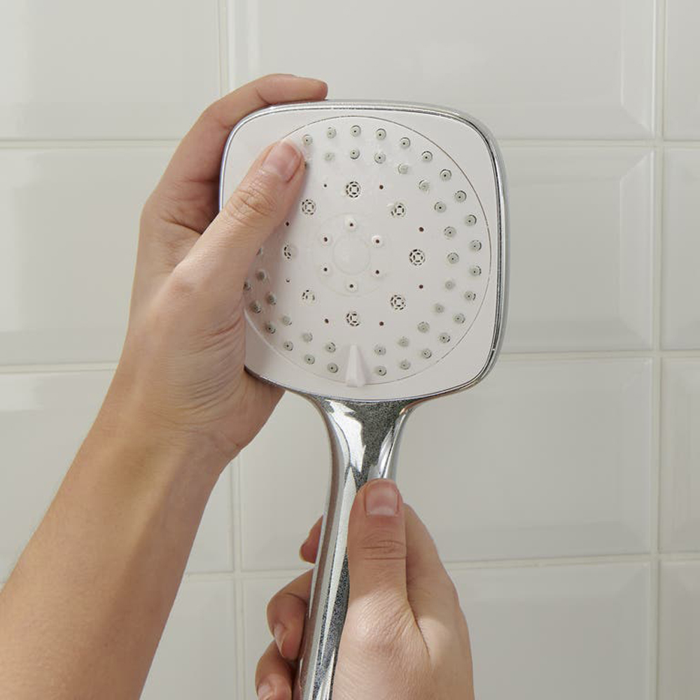 Para dus GOODHOME Teesta, 3 functii, argintiu