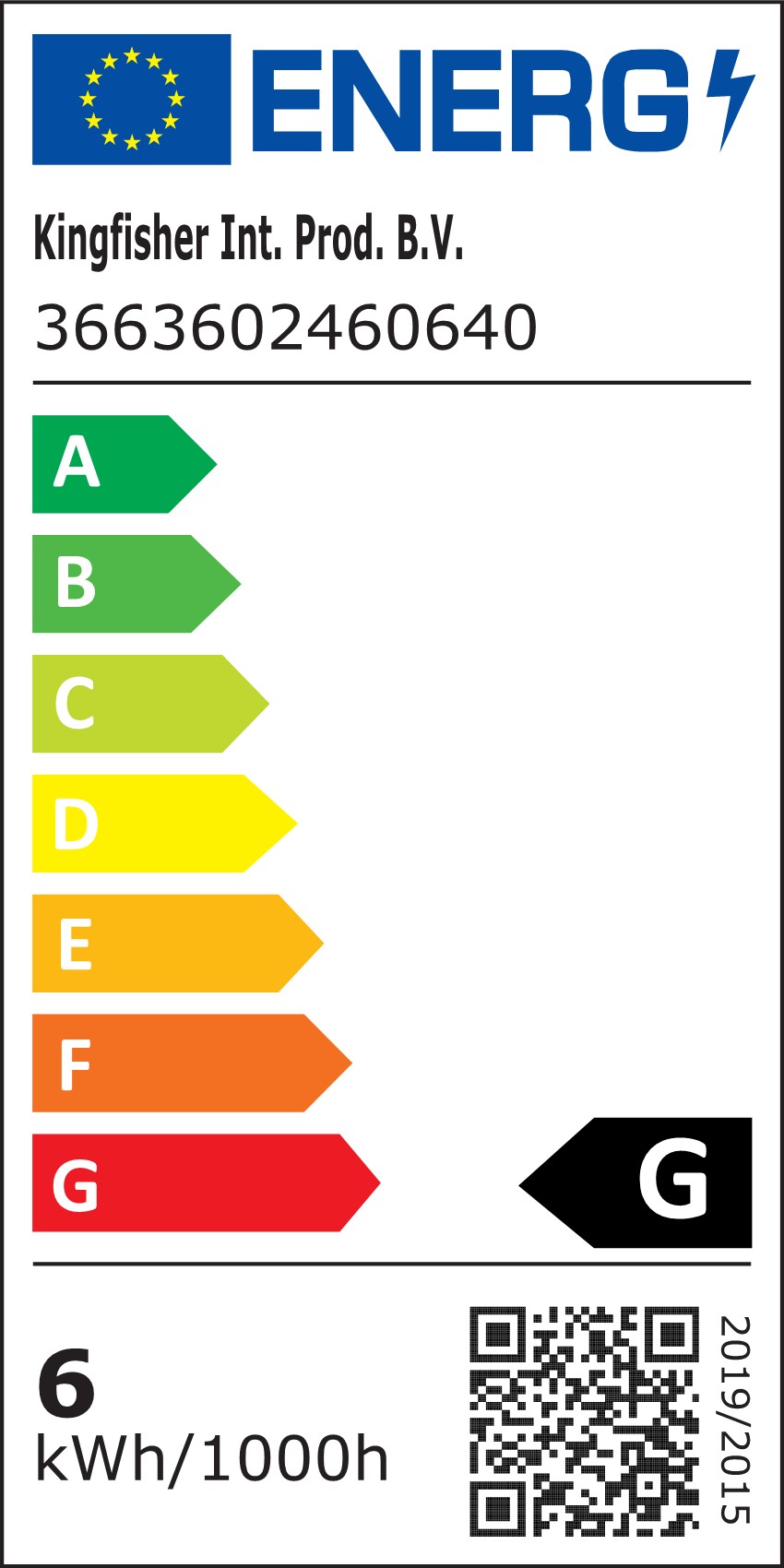 Set 3 spoturi LED COLOURS Hobson, 6W, 420lm, 2700K, alb