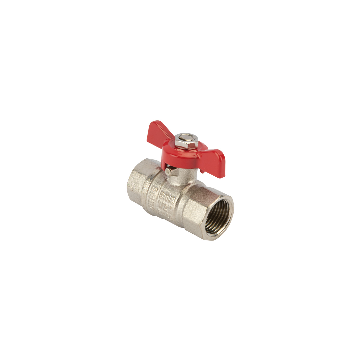 Robinet apa fluture, racord 1/2, filet interior-interior  Bann