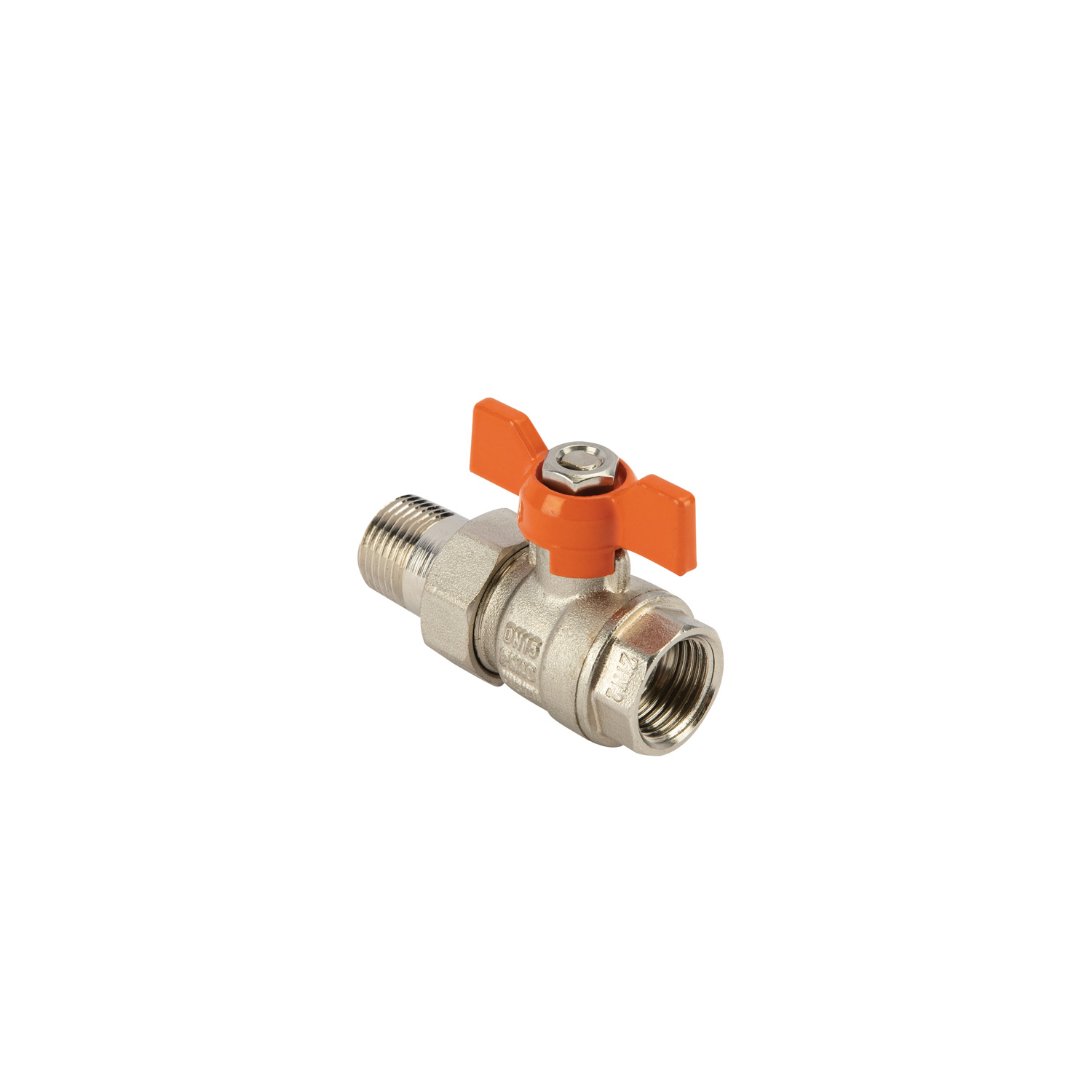 Robinet apa hol fluture, racord 1/2, filet interior-exterior Bann