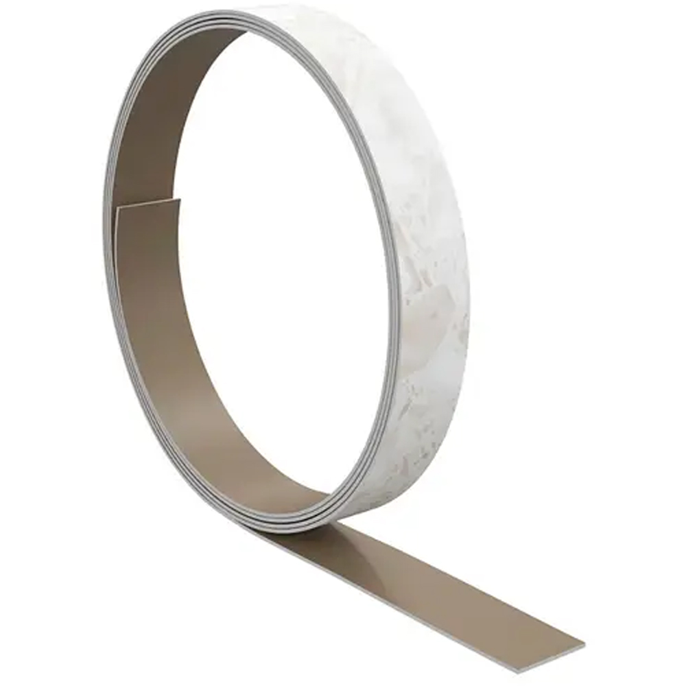 Cant pentru blat GOODHOME, 300 x 2.6 x 0.1cm, ABS, alb mat