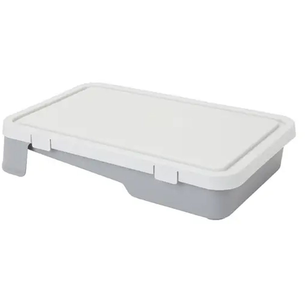 Capac vas vopsea GOODHOME 100974455, plastic, gri