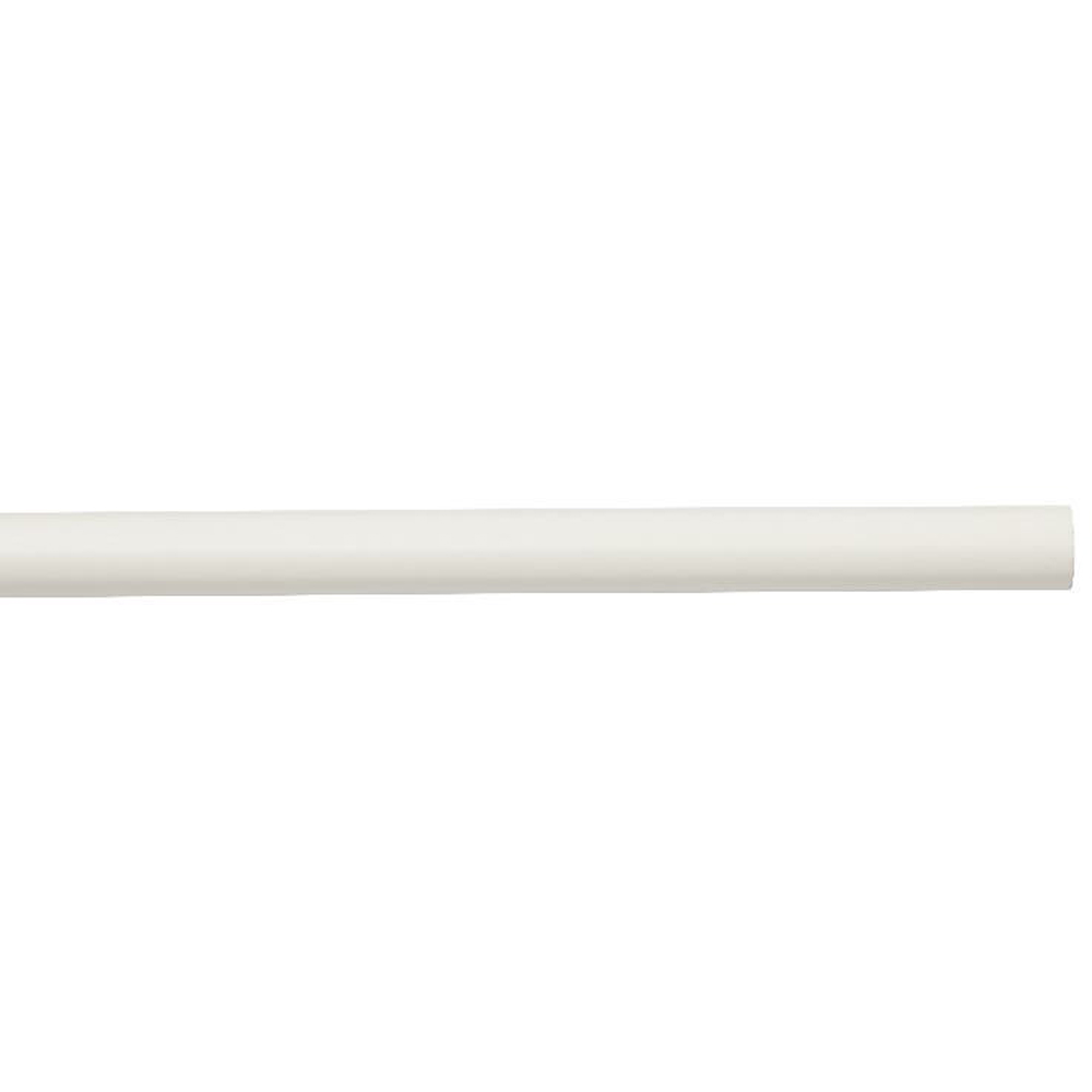 Galerie metal GoodHome Anafi, 200 cm, diametru 19 mm, alb
