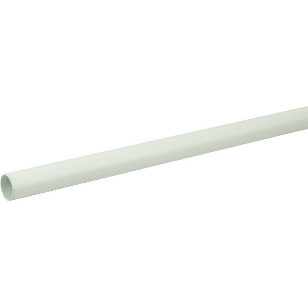 Galerie metal GoodHome Anafi, 200 cm, diametru 19 mm, alb