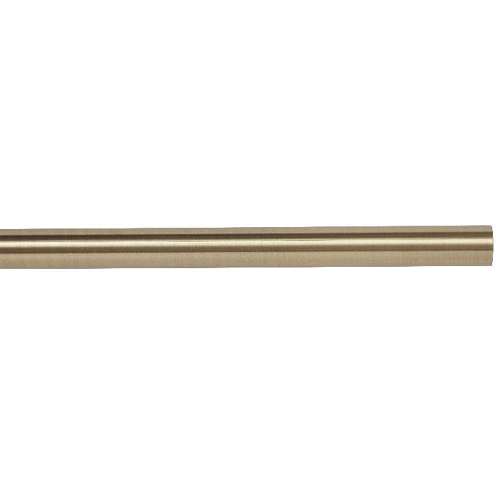 Galerie metal GoodHome Antiki, 150 cm, diametru 19 mm, auriu