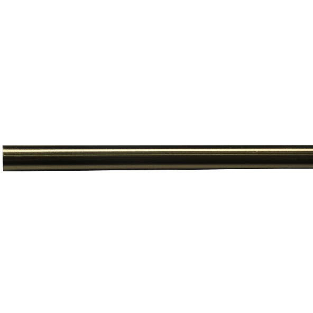 Galerie metal GoodHome Antiki, 150 cm, diametru 19 mm, auriu