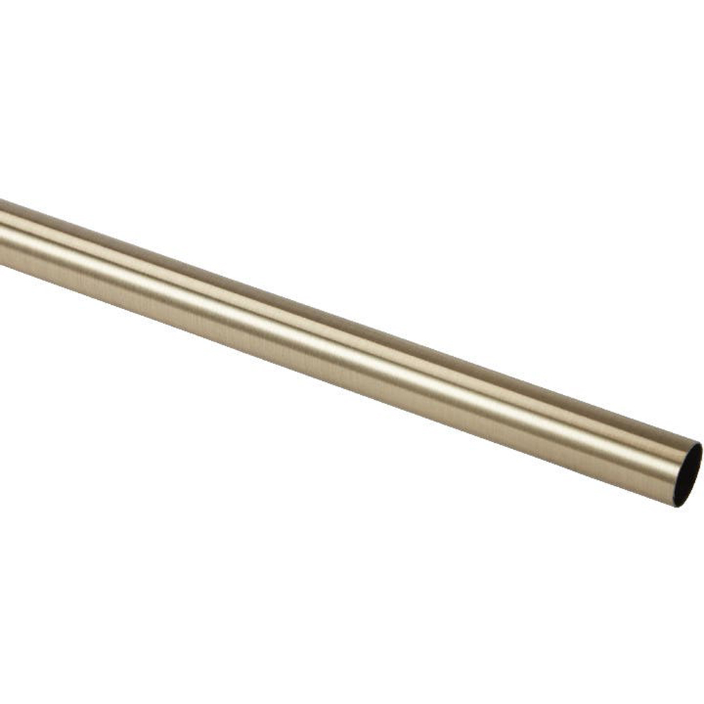 Galerie metal GoodHome Antiki, 250 cm, diametru 19 mm, auriu