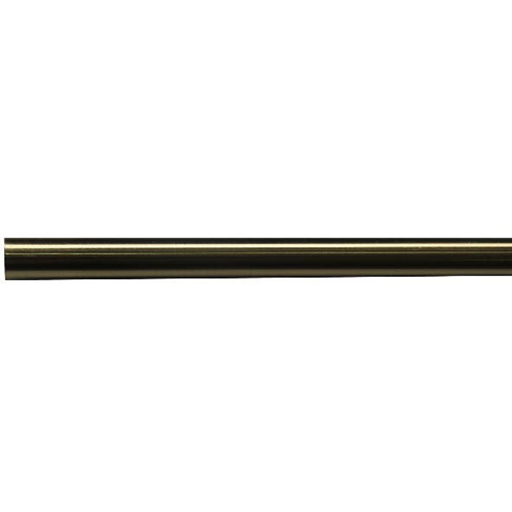 Galerie metal GoodHome Antiki, 250 cm, diametru 19 mm, auriu