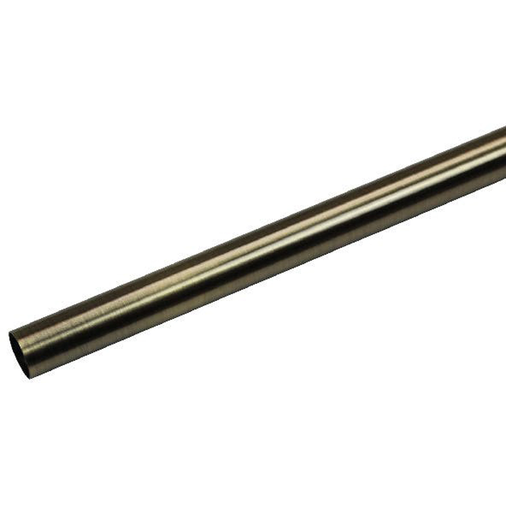 Galerie metal GoodHome Antiki, 250 cm, diametru 19 mm, auriu