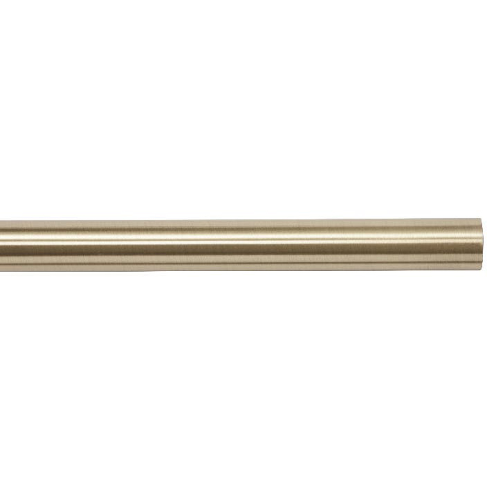 Galerie metal GoodHome Antiki, 250 cm, diametru 28 mm, auriu