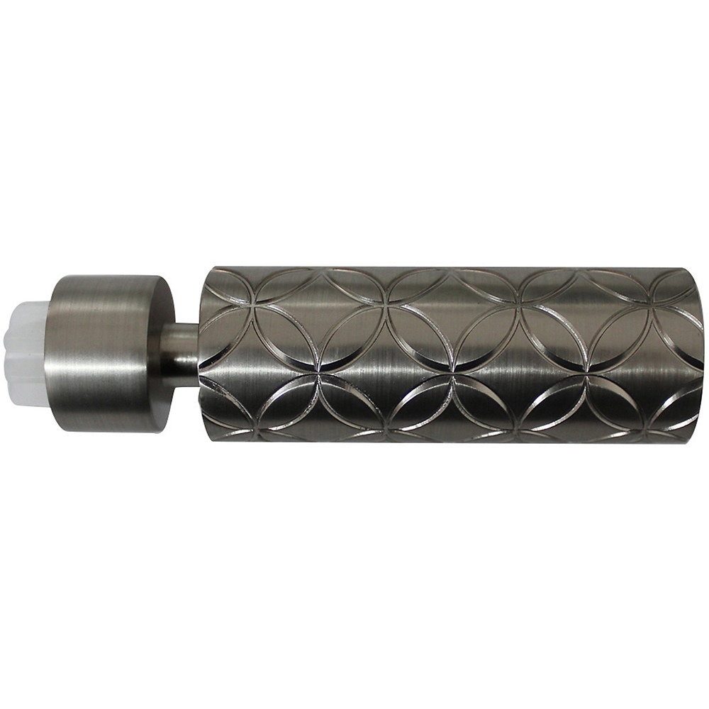 Capat galerie GOODHOME Athens, metal, 10.8 x 2.8 cm, gri