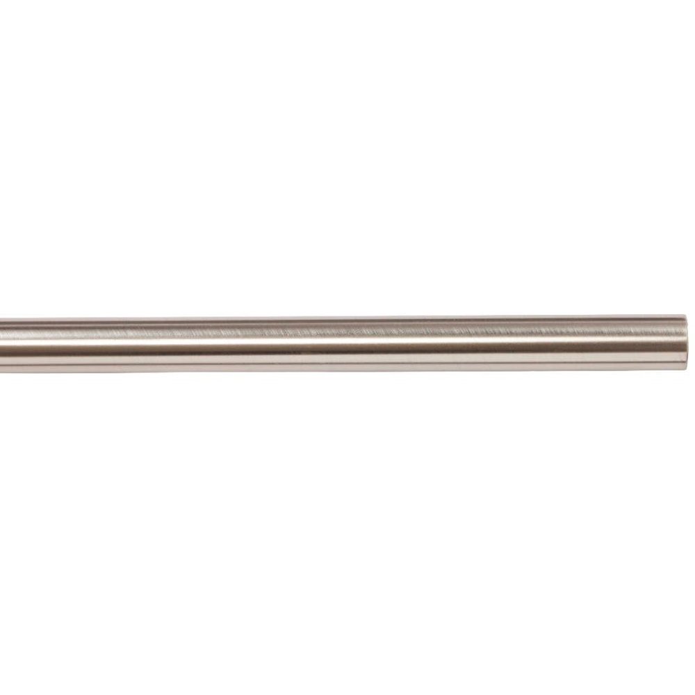 Galerie simpla GoodHome, 300 cm, metal, diametru 19 mm, crom