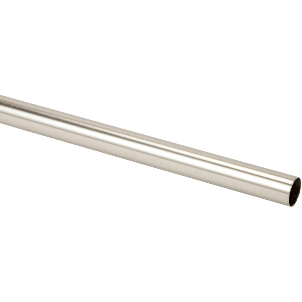 Galerie simpla GoodHome, 300 cm, metal, diametru 19 mm, crom