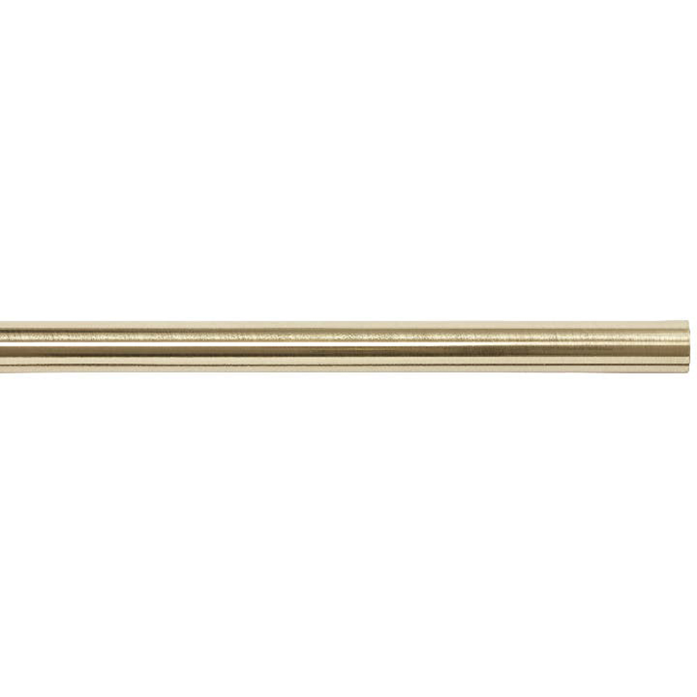 Galerie metal GoodHome Elasa, 200 cm, diametru 19 mm, auriu