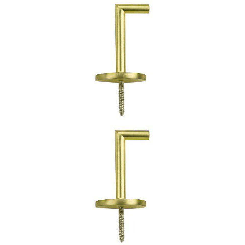 Sistem prindere draperie GOODHOME Elasa, metal, 7.4 x 3.5 cm, auriu