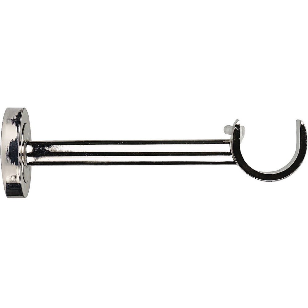 Sistem prindere galerie GOODHOME Olympe, metal, 14.8 x 4.6 cm, argintiu